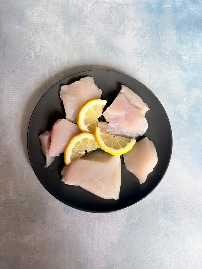 Salish Sea Halibut Cheeks