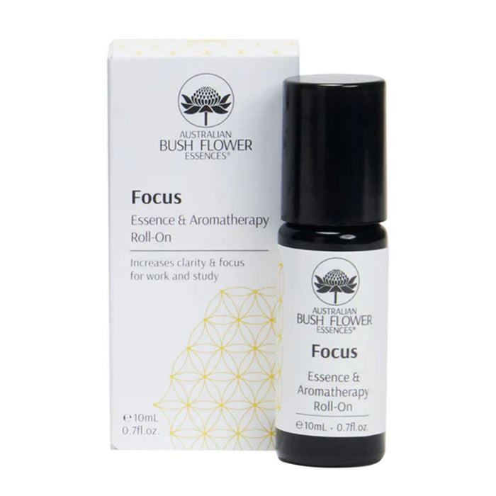 Australian Bush Flower Essences Focus Essence &amp; Aromatherapy Roll-On