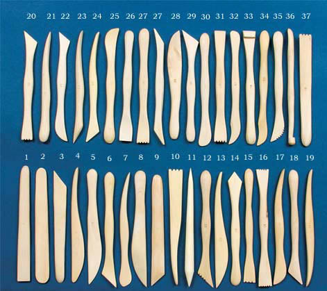 BMTK38 - 8" Boxwood Modeling Tool Set