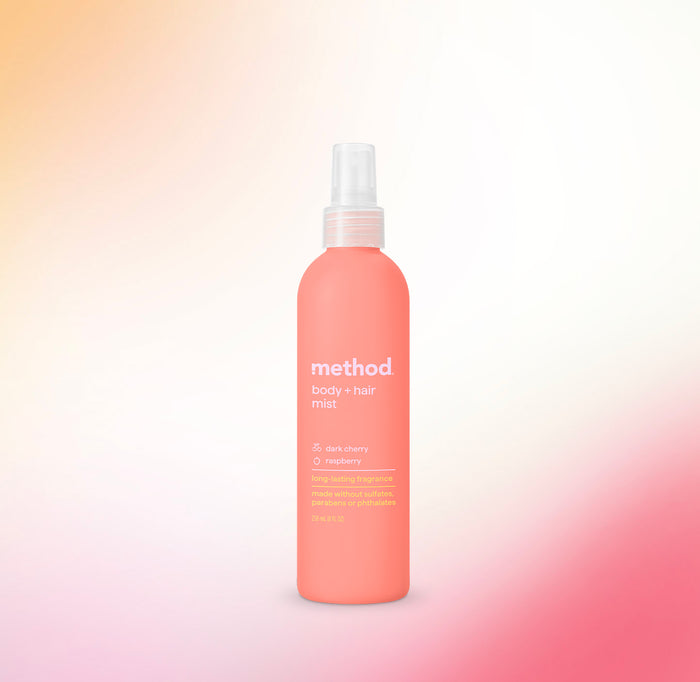 body + hair mist - dark cherry + raspberry, 8 fl oz