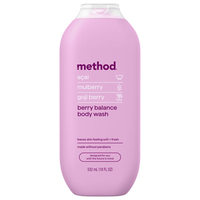 body wash - berry balance, 18 fl oz