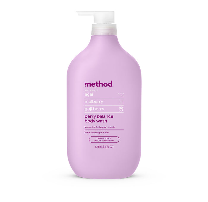body wash - berry balance, 28 fl oz