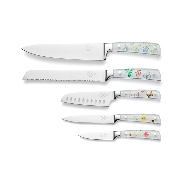 Butterfly Meadow 6-Piece Cutlery Block Set