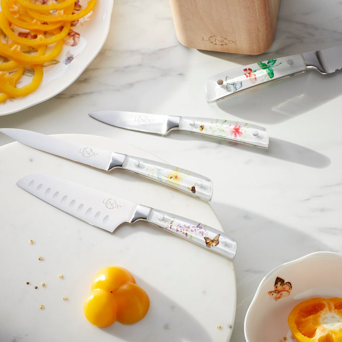 Butterfly Meadow 6-Piece Cutlery Block Set