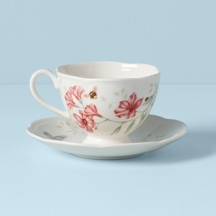 Butterfly Meadow Dragonfly Cup & Saucer