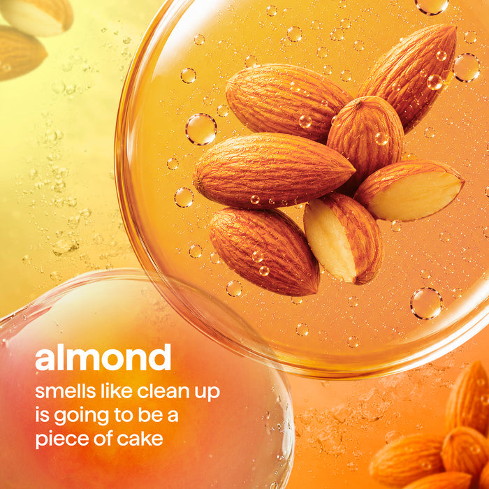 daily wood cleaner - almond, 28 fl oz
