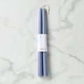 Dipped Heron 12" Taper Candle, Set of 2