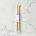 Dipped Parchment 12" Taper Candle, Set of 2
