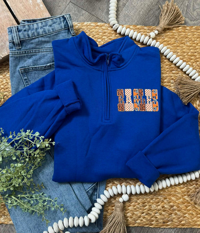 Eagles Royal 1/4 Zip - Adult & Youth Sizes