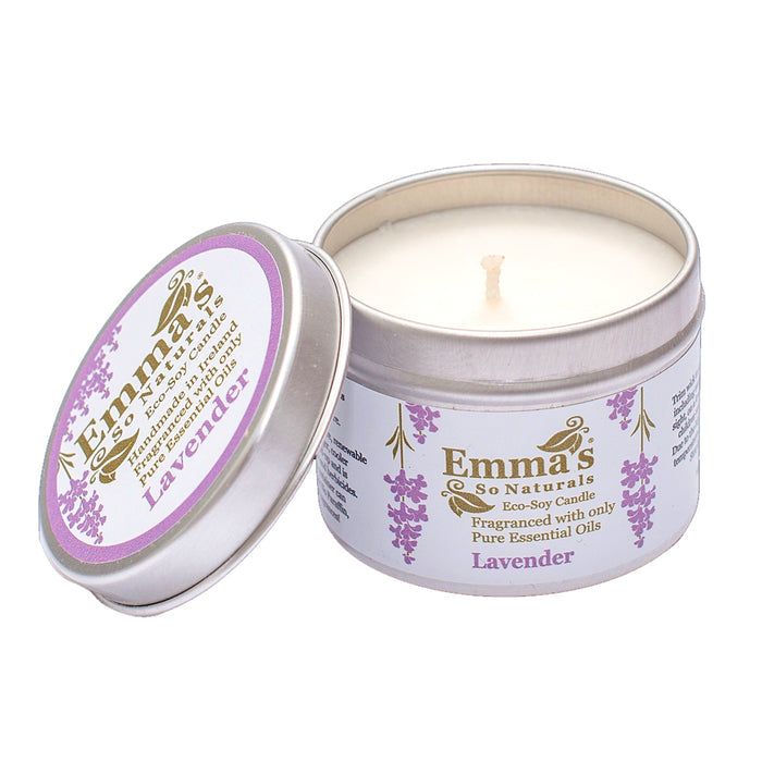 Emma's So Naturals Lavender Eco-Soy Tin Candle