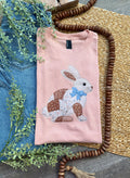 Faux Patchwork Bunny Tee