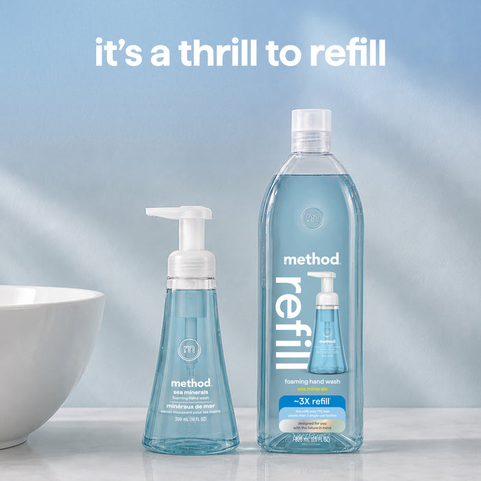 foaming hand wash refill - sea minerals, 28 fl oz 1