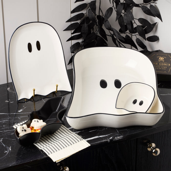 Ghost Accent Plates, Set of 4