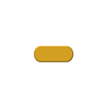 GR6X12RR - 6" X 12" Rounded Rectangle