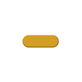 GR6X15RR - 6" X 15" Rounded Rectangle