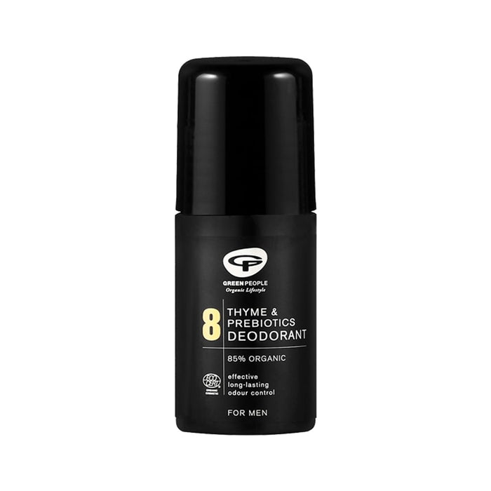 Green People For Men - No. 8 Thyme and Prebiotic Deodorant Roll On