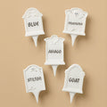 Headstone Cheese Markers 5-Piece Set