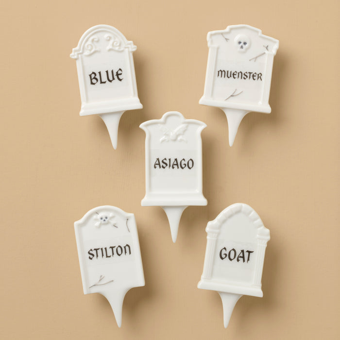 Headstone Cheese Markers 5-Piece Set