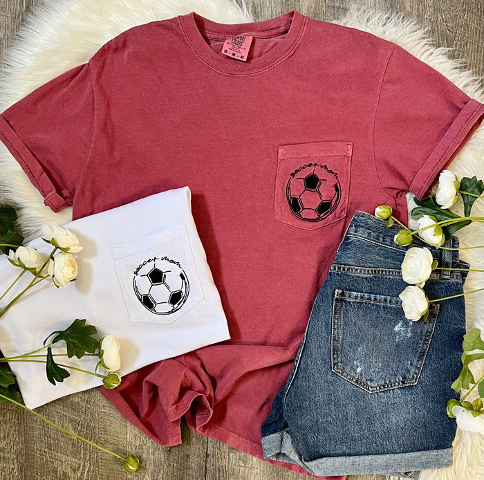 Soccer Mom Pocket Tees