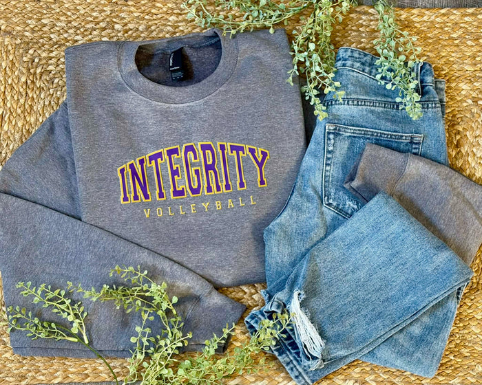 Integrity Graphite Crewneck