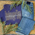 Integrity Volleyball Grape Comfort Colors Tee