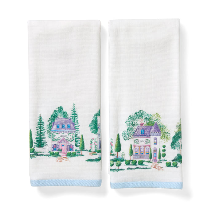 Lenox Spice Village Kitchen Towels, Set of 2
