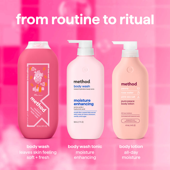 limited edition body wash, artist collection, chicago