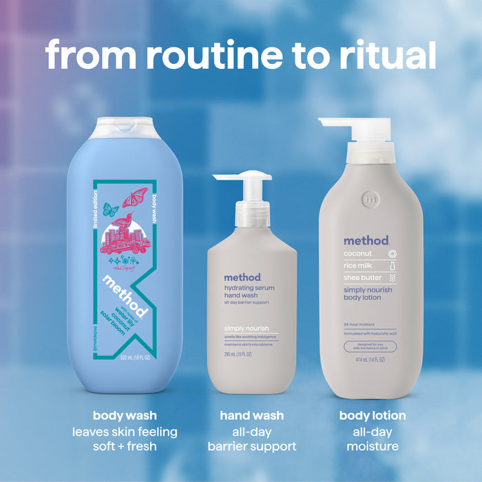limited edition body wash, artist collection, los angeles