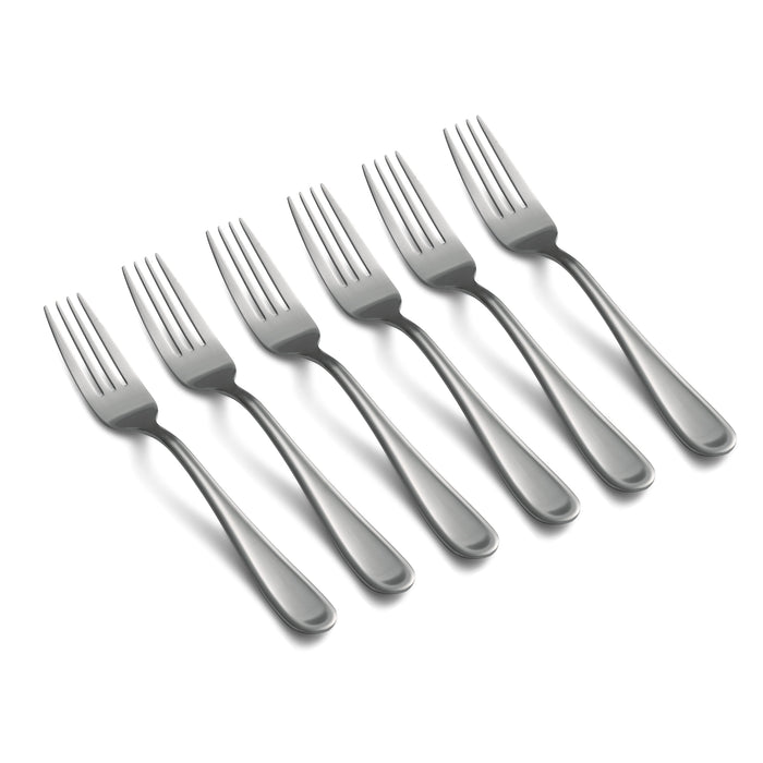 Malibu Satin Dinner Fors, Set of 6