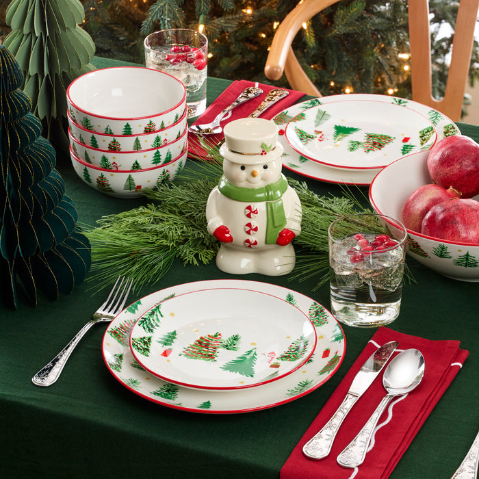 Merry & Bright Dinner Plates, Set of 4