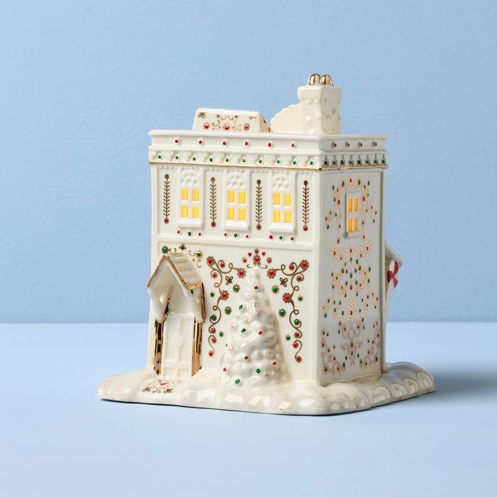 Mistletoe Park Candy Shoppe Lit Figurine