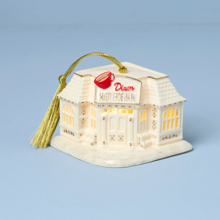 Mistletoe Park Diner Lit Ornament