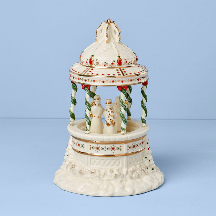 Mistletoe Park Musical Gazebo Bandstand Figurine