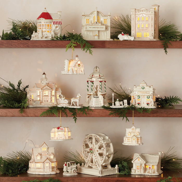 Mistletoe Park Musical Gazebo Bandstand Figurine