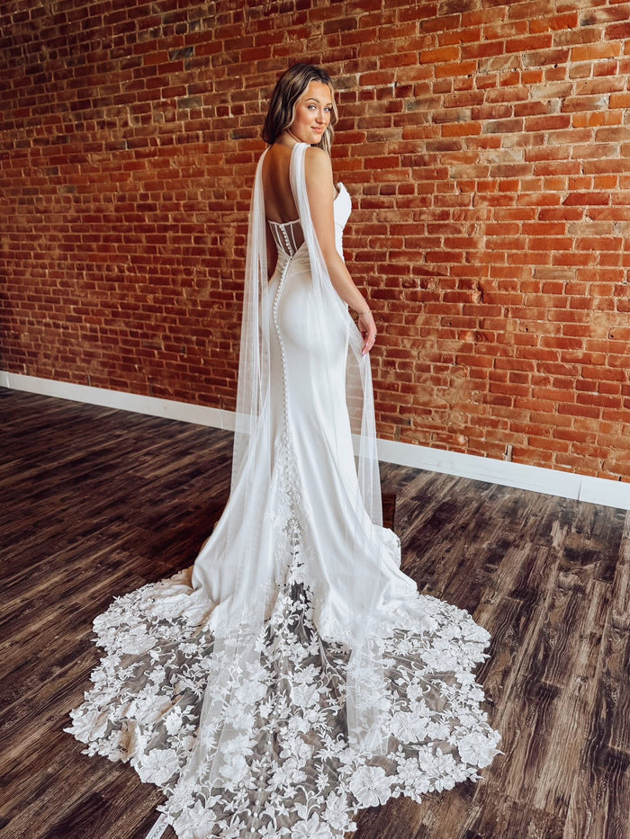 Modern Chic Bridal Scarf