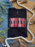 Multi Indians Black Tee - Adult & Youth Sizes