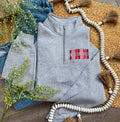 Multi Indians Grey 1/4 Zip - Adult & Youth Sizes