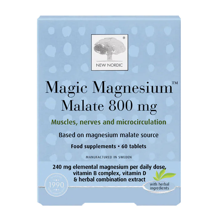 Box of New Nordic Magic Magnesium Malate 800mg