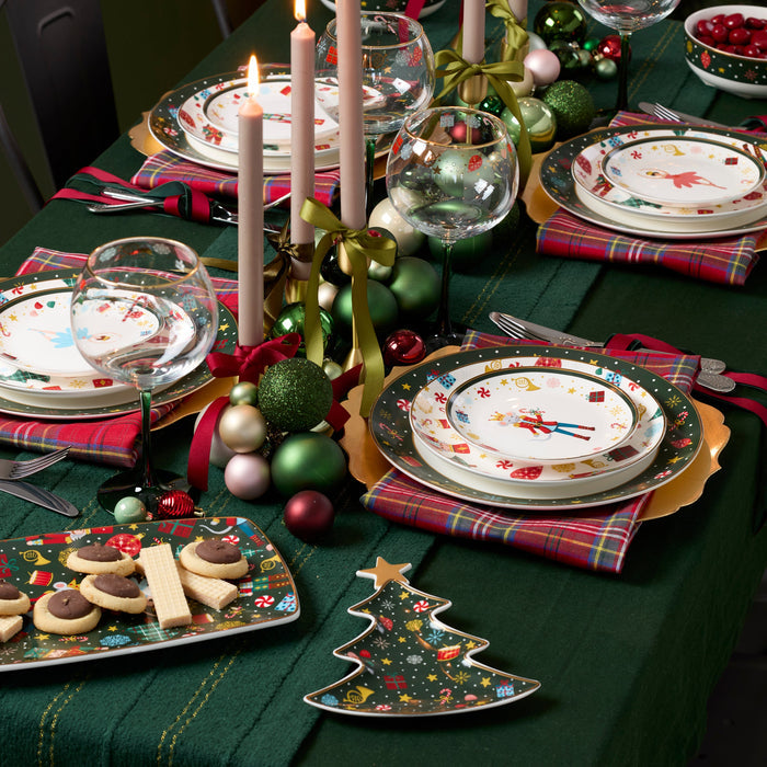 Nutcracker Ballet 12-Piece Dinnerware Set