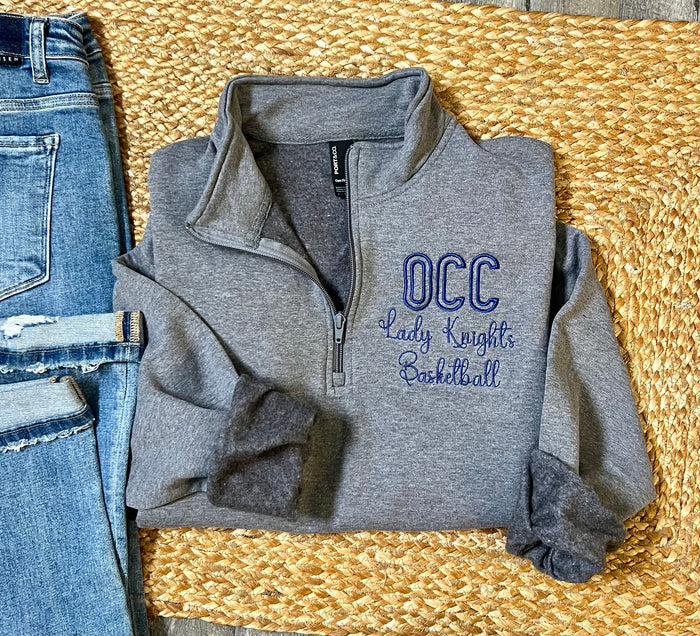 OCC Lady Knights Basketball 1/4 Zip