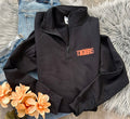 Olney Tigers Black 1/4 Zip - Adult & Youth Sizes
