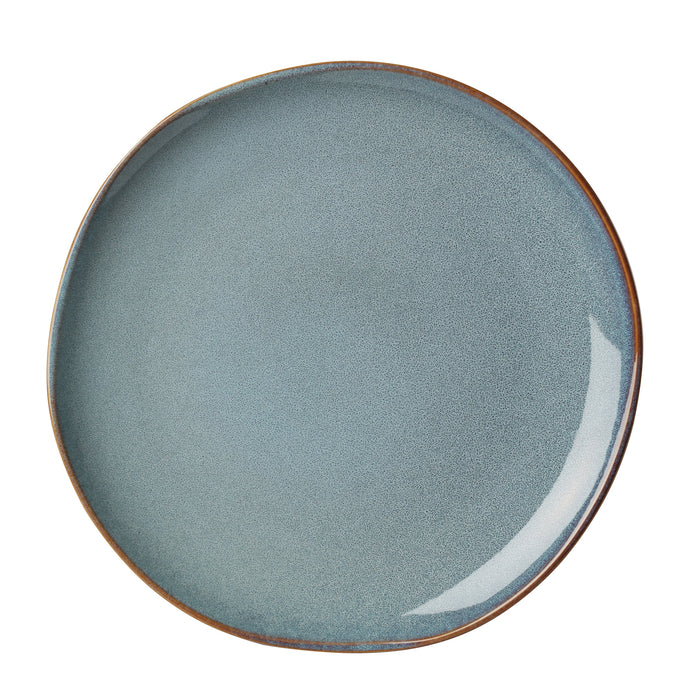 Organic Shades Blue 12-Piece Dinnerware Set