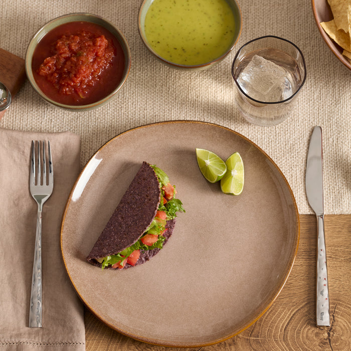 Organic Shades Clay 12-Piece Dinnerware Set