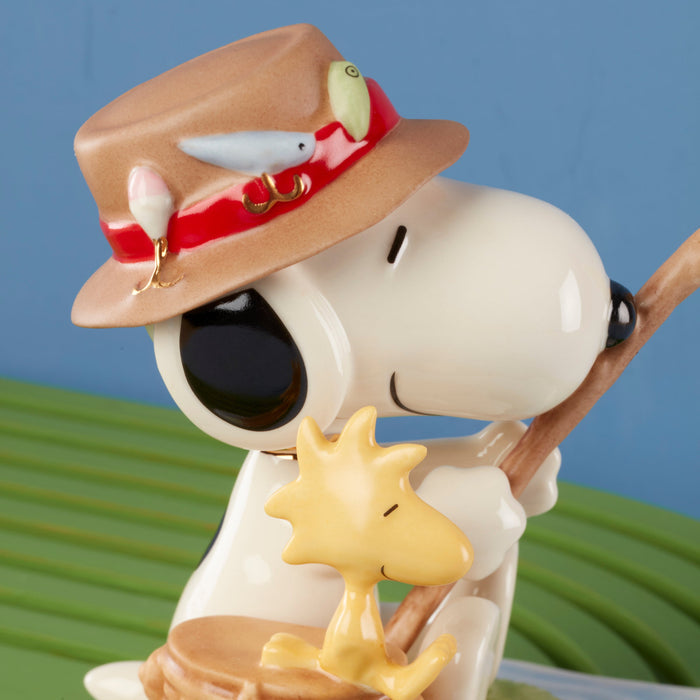 Peanuts Fishing Buddies Figurine