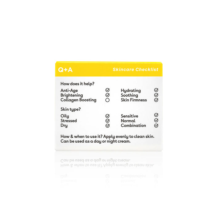 Q+A Ceramide Barrier Defence Face Cream box