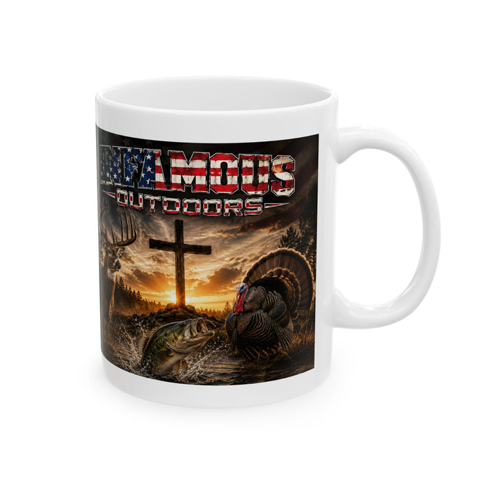 Red,White & Blue 🇺🇸- Ceramic Mug, 11oz