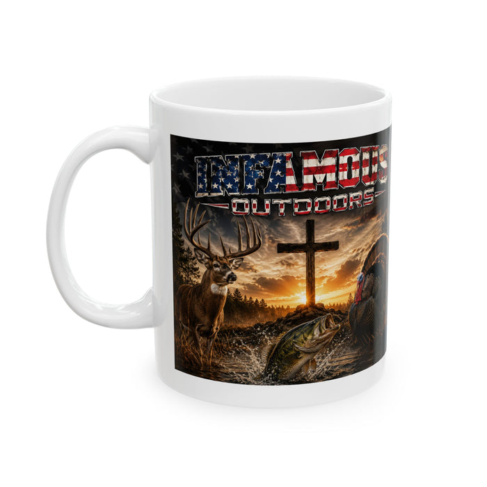 Red,White & Blue 🇺🇸- Ceramic Mug, 11oz
