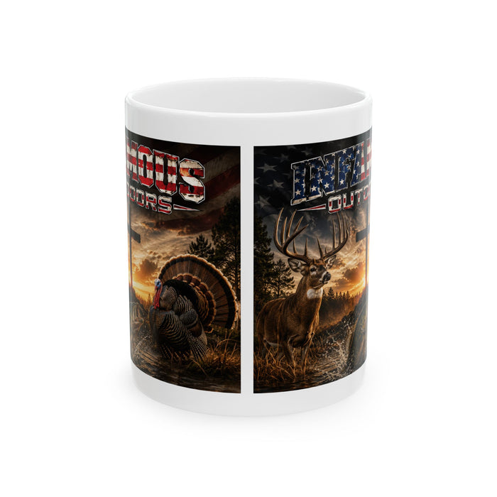 Red,White & Blue 🇺🇸- Ceramic Mug, 11oz