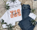 Retro Tigers Ash Hoodie - Adult & Youth Sizes