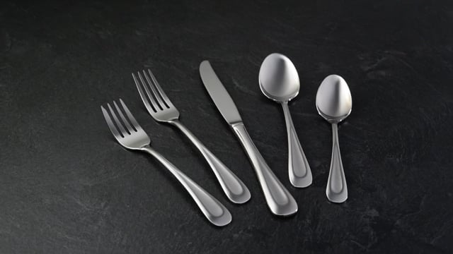 Satin Sand Dune Salad Forks, Set of 4